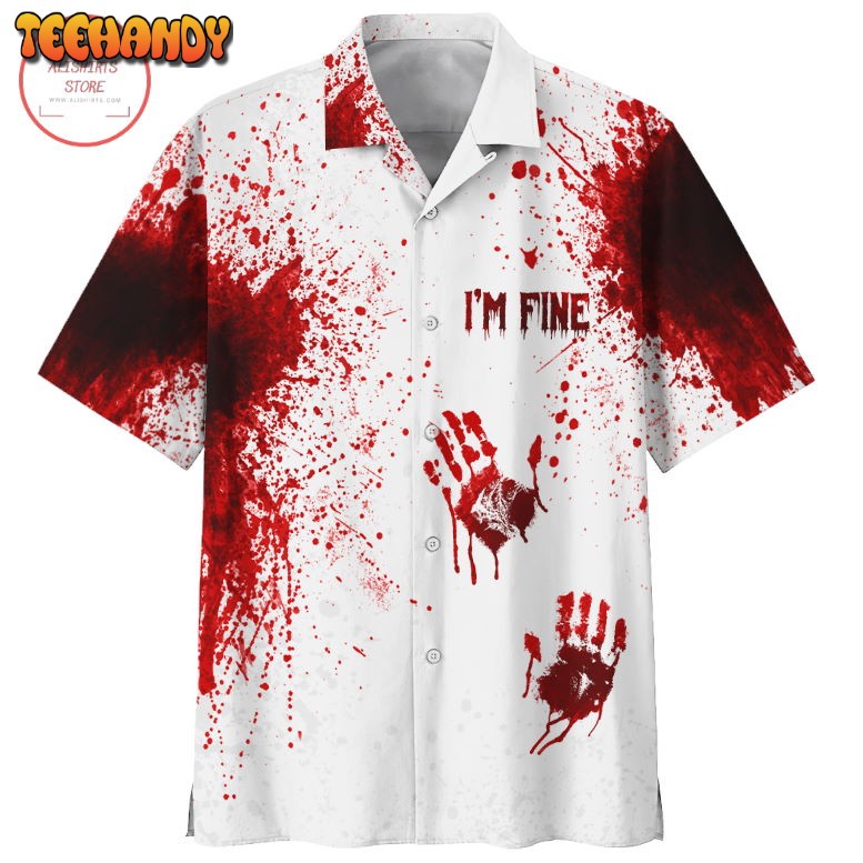 Halloween Blood You Should See Other Guy Hawaiian Shirt