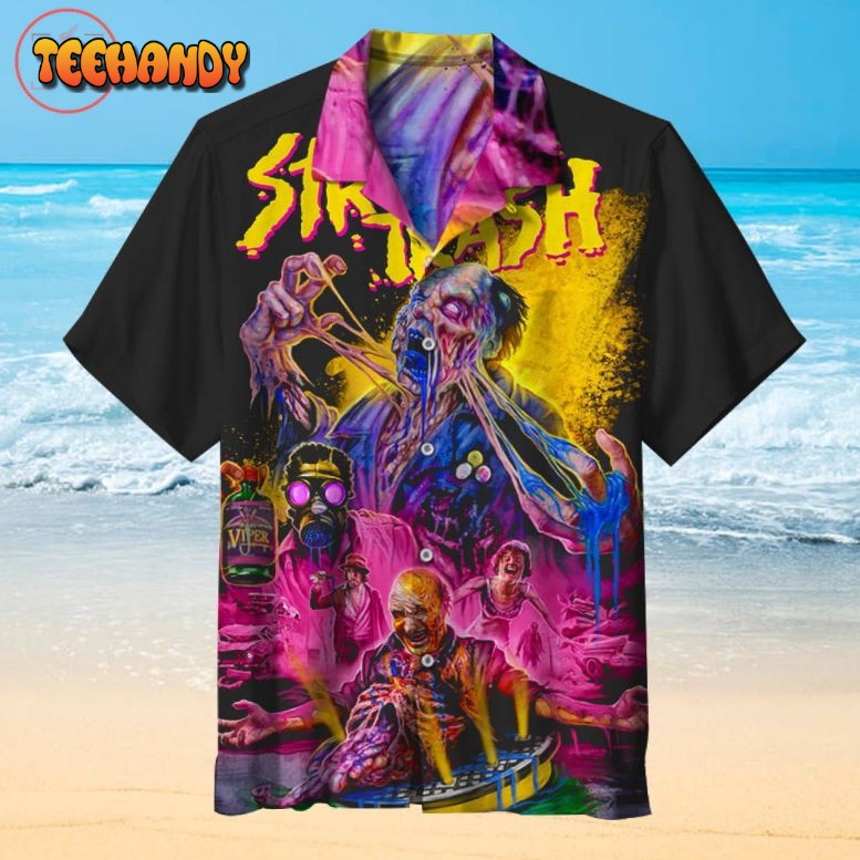 Halloween Horror Street Trash Hawaiian Shirt