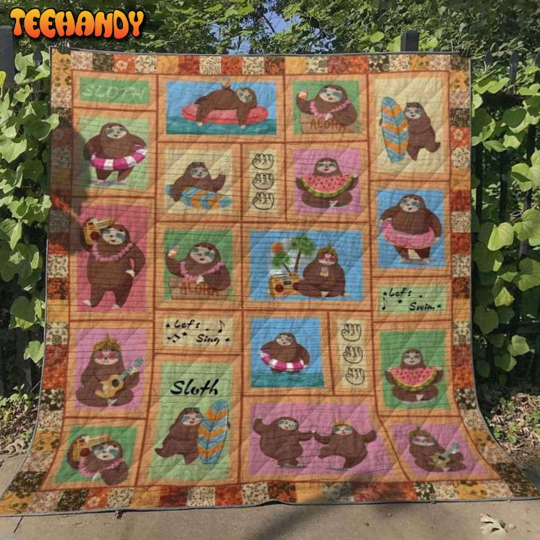 Happy  3D Quilt Blanket