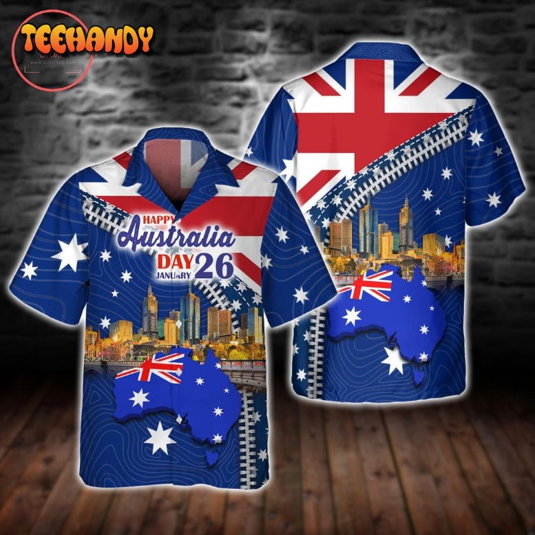 Happy Australia Day 26 January Hawaiian shirt