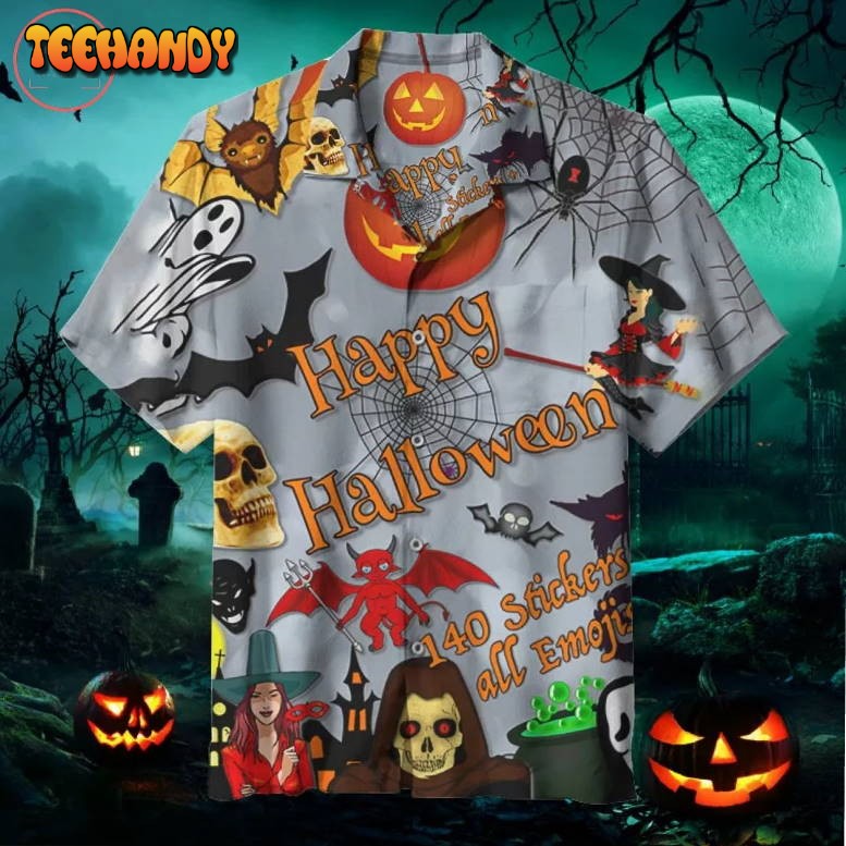 Happy Halloween Hawaiian Shirt