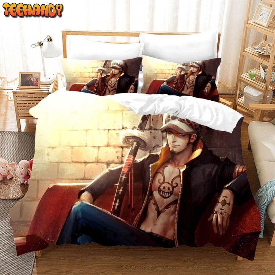 Heart Pirates Captain Trafalgar D. Water Law Bedding Set