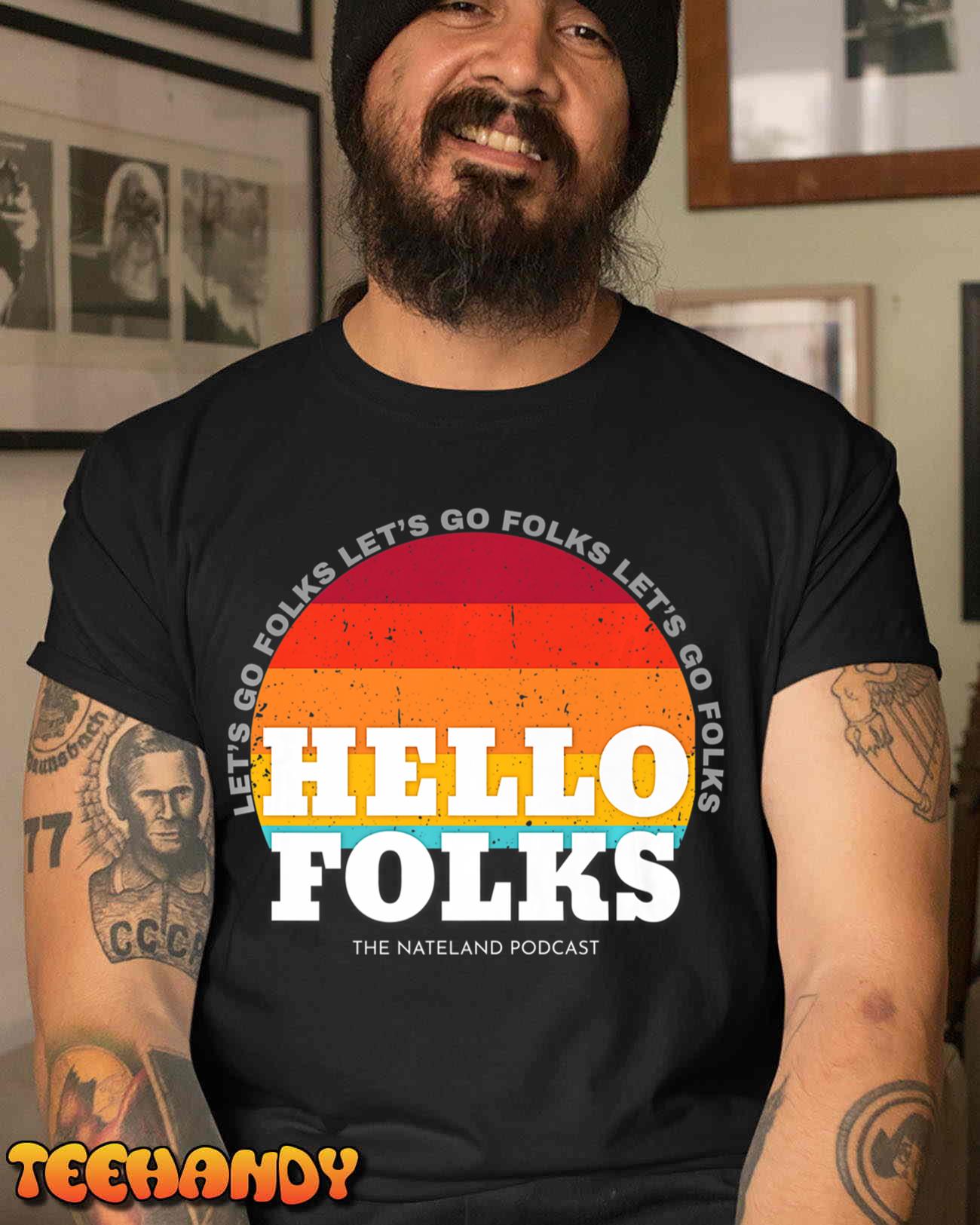 Hello Folks Premium T-Shirt