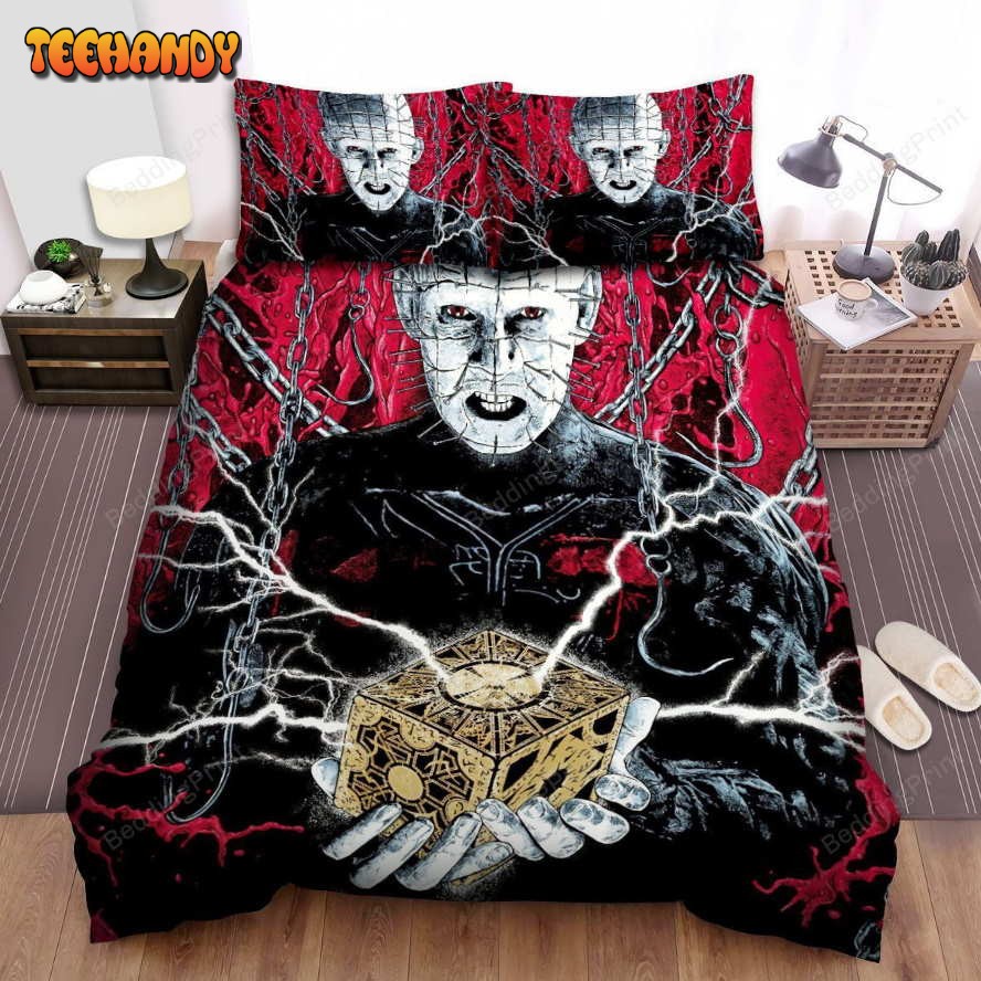 Hellraiser He’ll Tear Your Soul Apart Movie Poster Bedding Set