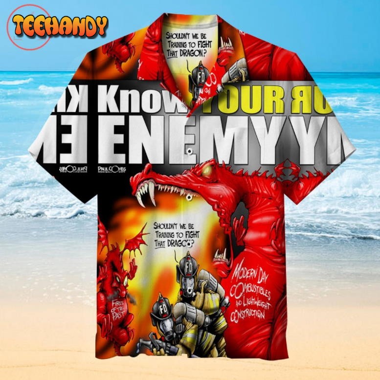 Hero Fire Brigade Hawaiian Shirt