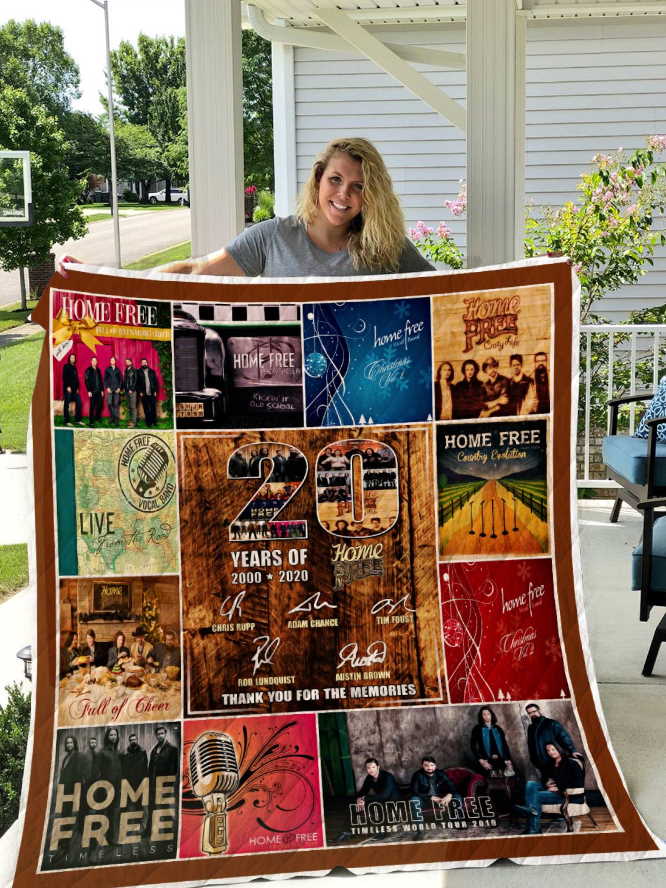 Home Free 3D Customized Quilt Blanket