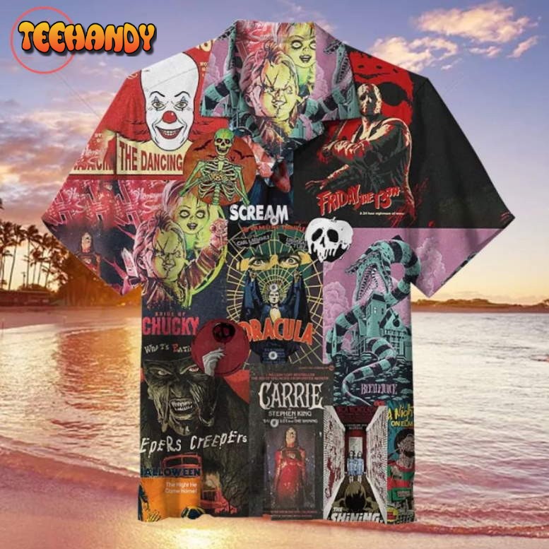 Horror Movies Halloween Hawaiian Shirt