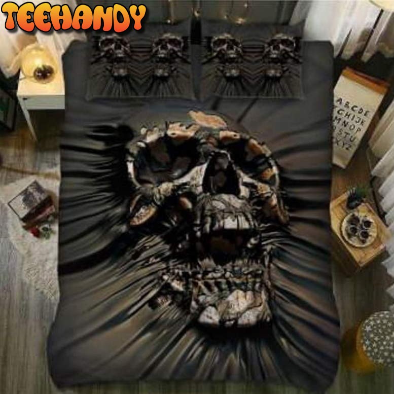 Horror Skulls Bedding Set