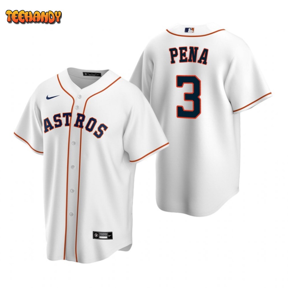 Youth Jeremy Pena Houston Astros Replica White Home Jersey