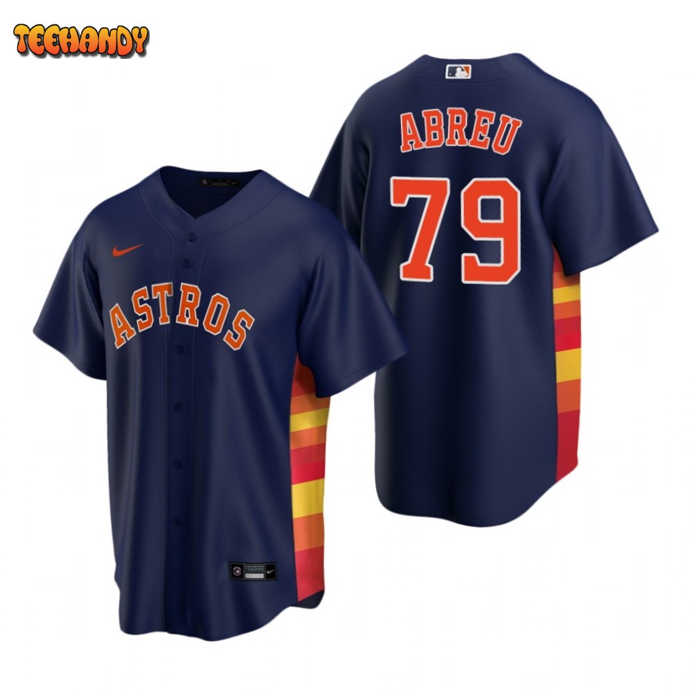 Houston Astros Jose Abreu Navy Alternate Replica Jersey