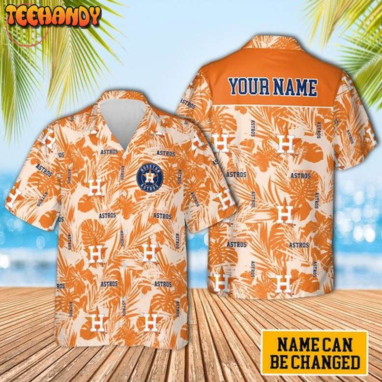 Houston Astros Unisex Personalized Hawaiian Shirt