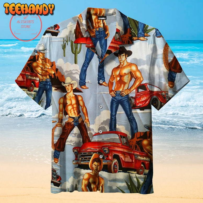 Hunky Ranch Hands Hawaiian Shirt