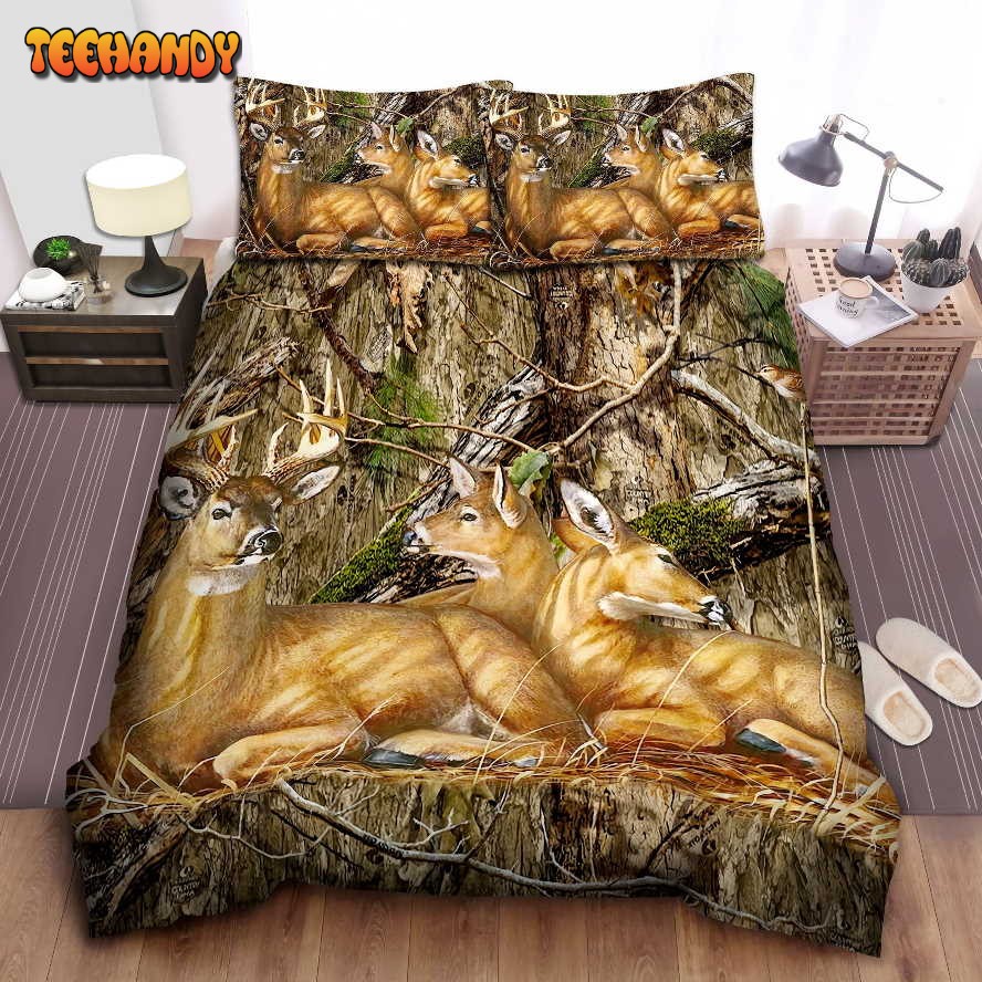 Hunting Deer Bedding Set