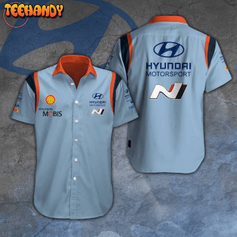 Hyundai Motorsport World Rally Championship Hawaiian Shirt