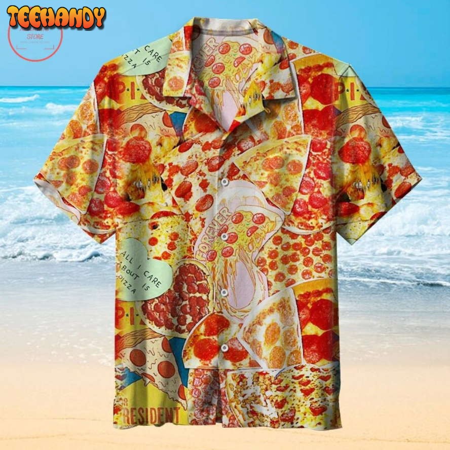 I Always Like Pizza Hawaiian shirt