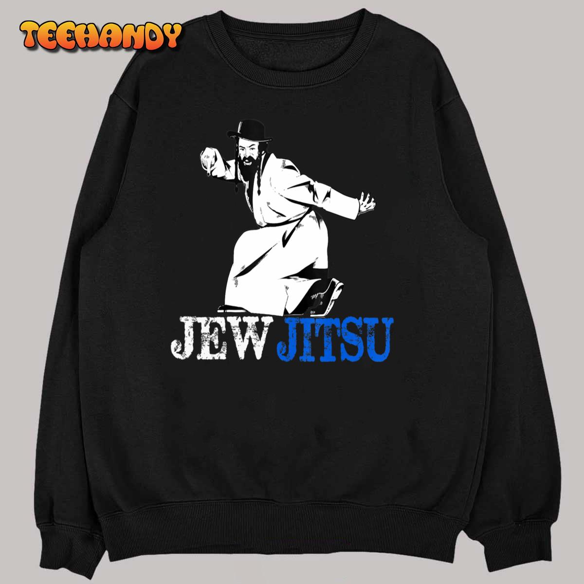 I Know JewJitsu Shirt Rabbi Horah Dance Jiu Jitsu Jewish T-Shirt