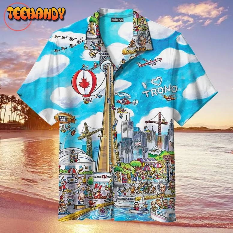 I Love Toronto Hawaiian Shirt