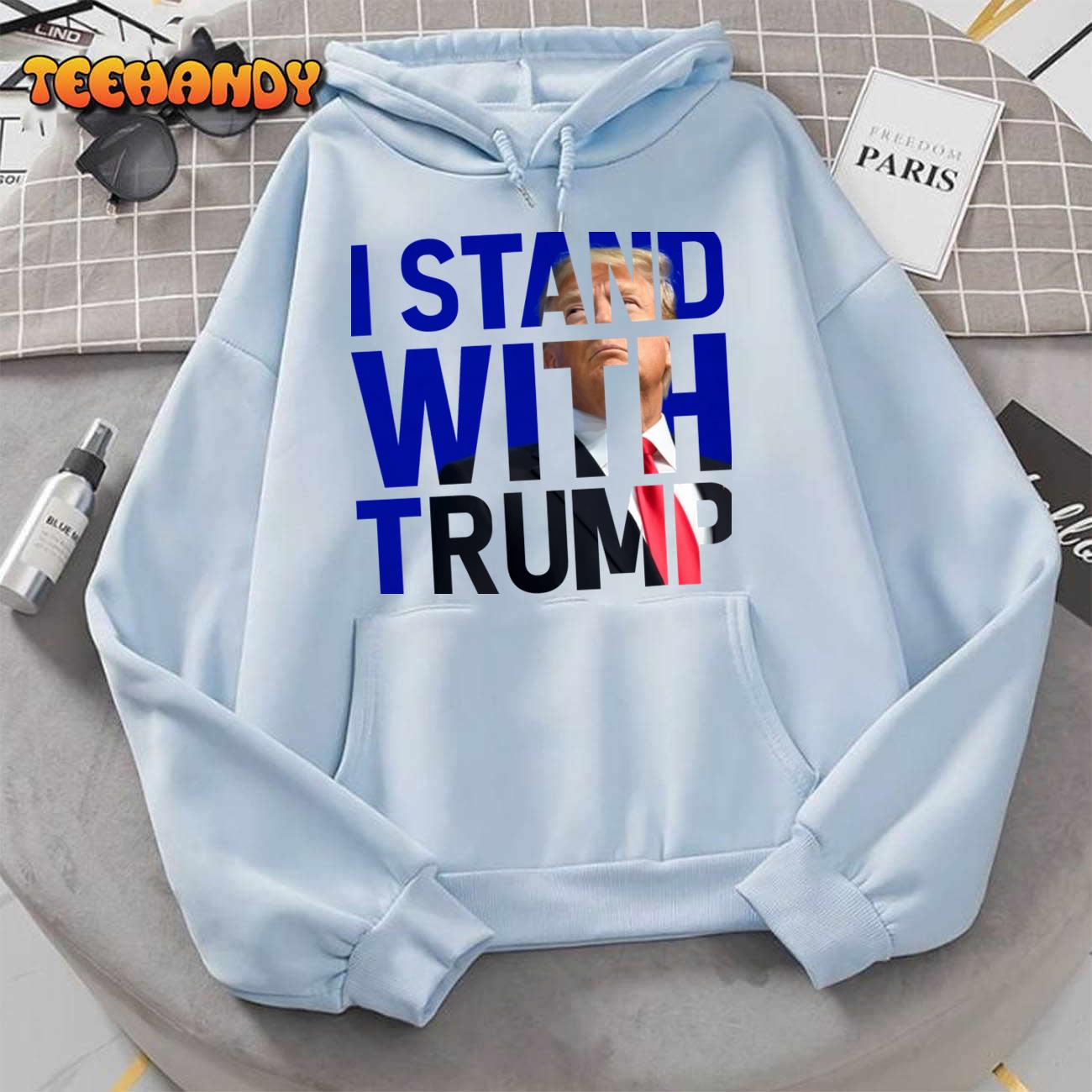 I Stand With Trump Art Design T-Shirt