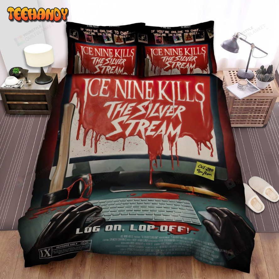 Ice Nine Kills Band The Silver Scream Blood Bedding Sets