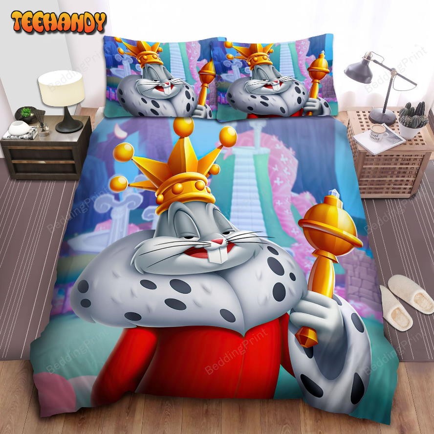 If Bugs Bunny Is A Super Rich King Bedding Set