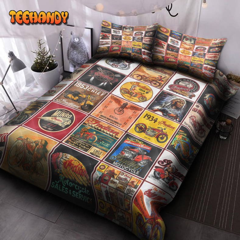 Indian Motorcycle Bedding Set