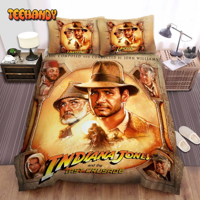 Indiana Jones And The Last Crusade Movie Poster 6 Bedding Set