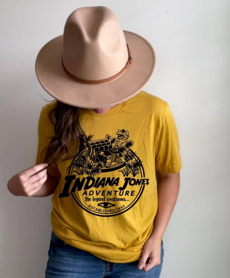 Indiana Jones Shirt, Indiana Jones Adventure Shirt