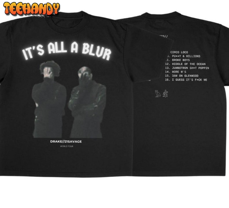 It’s All A Blur Tour Shirt, Trendy Her Loss Unisex T Shirt Hoodie