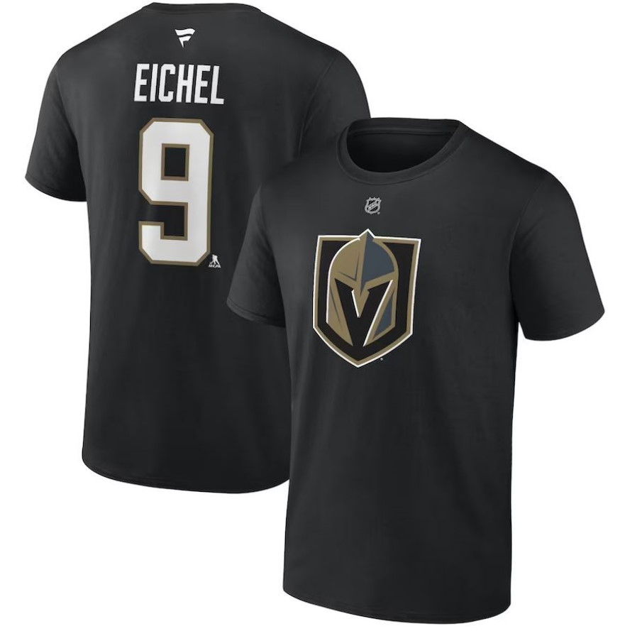 Jack Eichel Vegas Golden Knights Name & Number T-Shirt