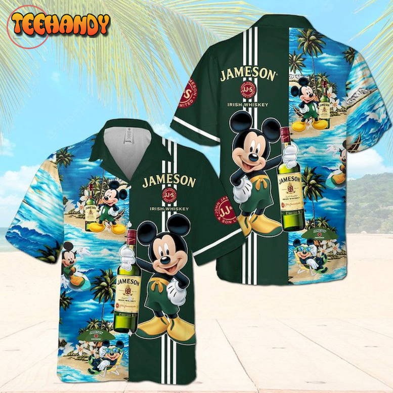 Jameson Irish Mickey Hawaiian Shirt and Shorts