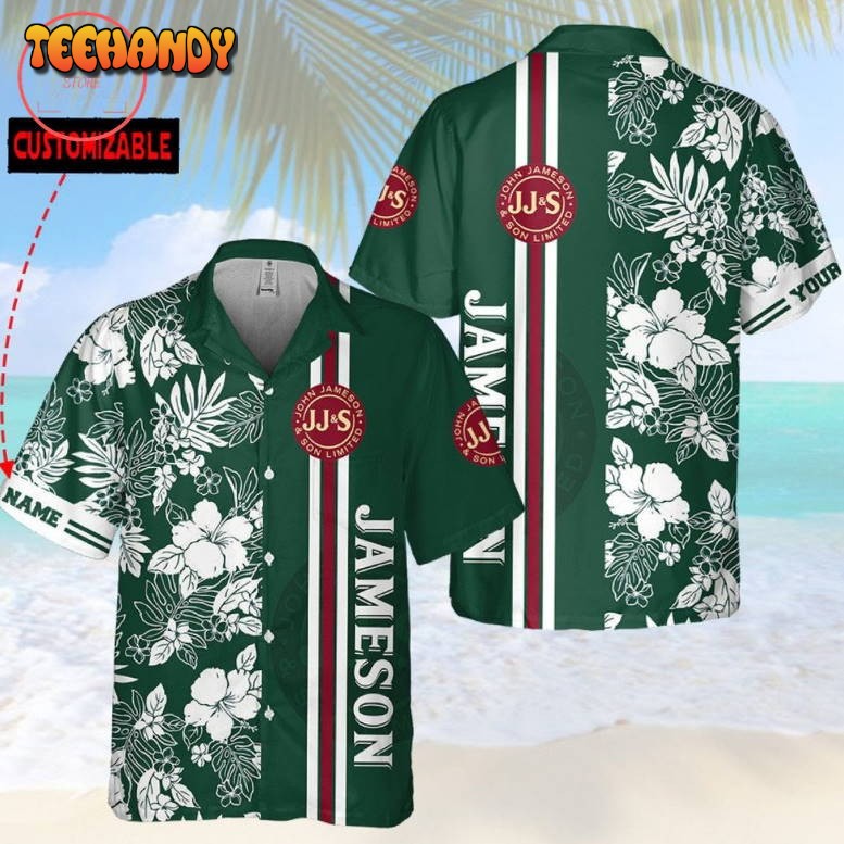 Jameson Whisky Custom name Hawaiian Shirt