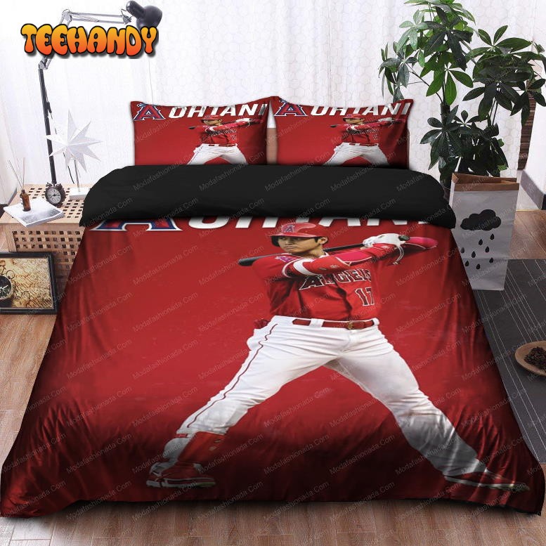 Japanese Shohei Ohtani Los Angeles Angels MLB 26 Bedding Set