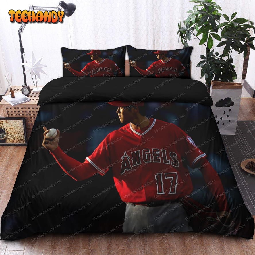 Japanese Shohei Ohtani Los Angeles Angels MLB 29 Bedding Set