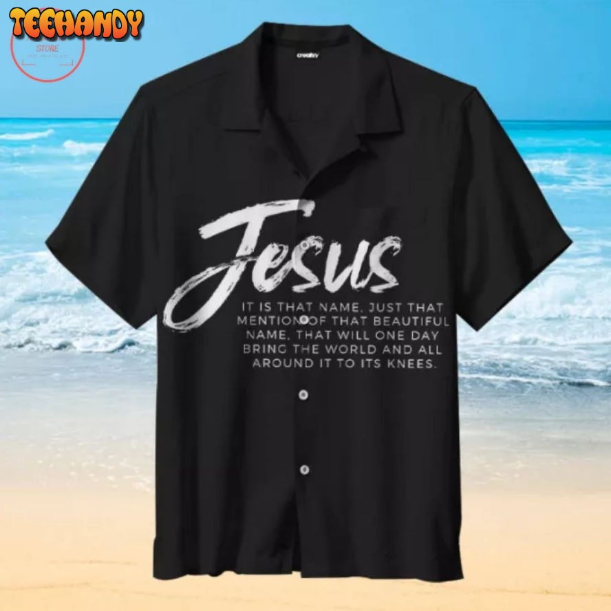 Jesus slogan Hawaiian Shirt