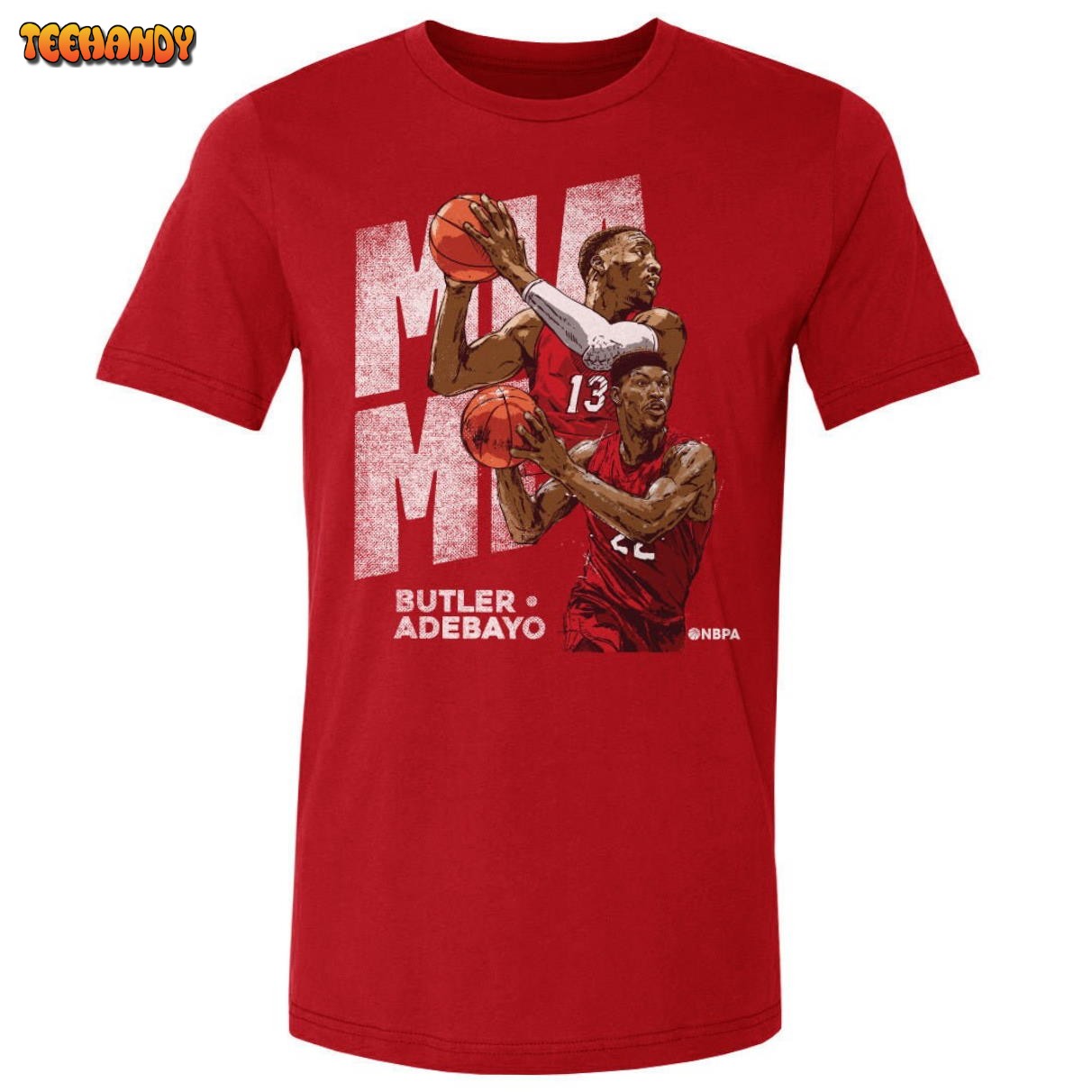 Jimmy Butler Miami Basketball Jimmy Butler & Bam Adebayo Miami Shirt