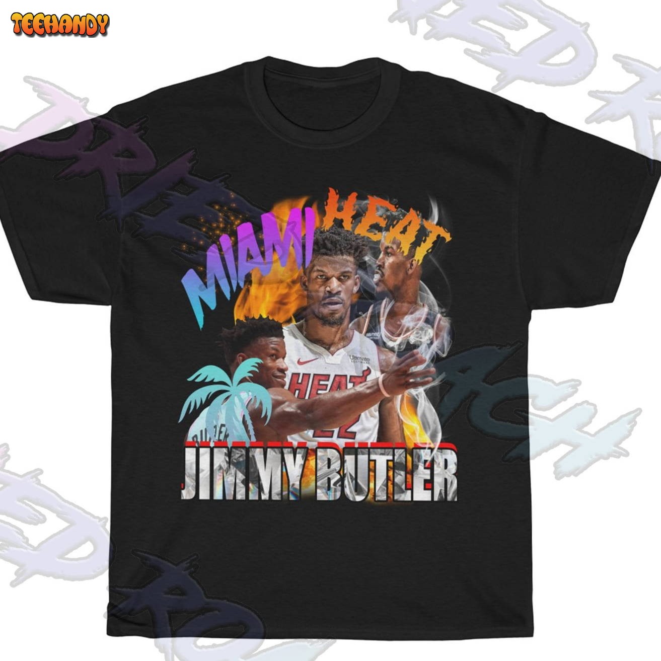 Jimmy Butler Miami Heat Nba Playoff Basketball  Vintage Style Shirt