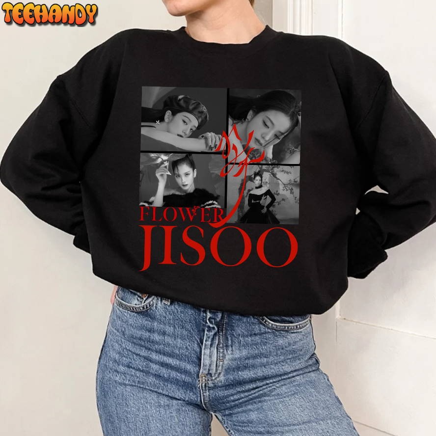 Jisoo Flower Album Shirt, Me Flower Solo Album Shirt