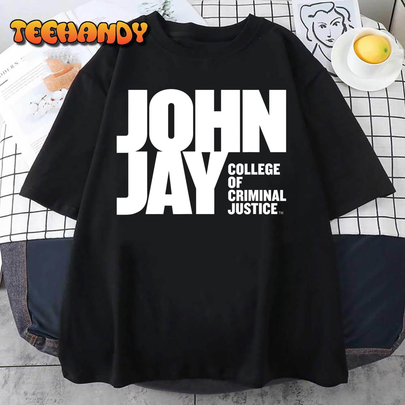 John Jay College of Criminal Justice Bloodhounds Large T-Shirt