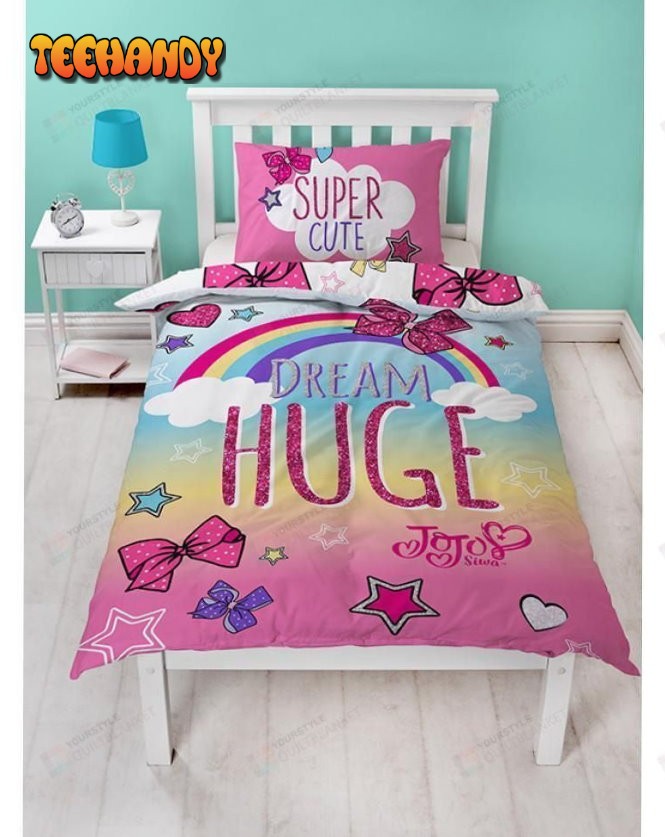 Jojo Siwa Bows Single Bedding Set