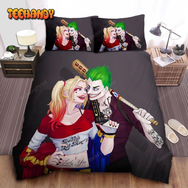 Joker &amp Harley Duvet Cover Bedding Set