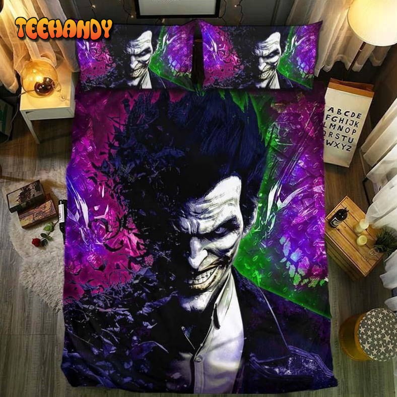 Joker Bat Transformation Bedding Set