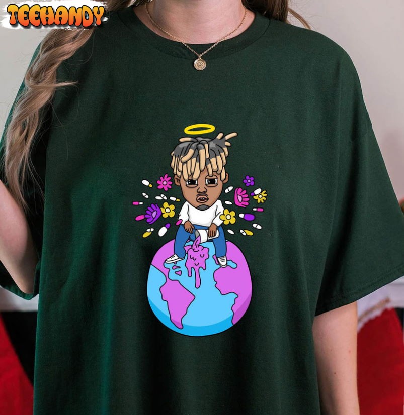 Juice Wrld Hip Hop Retro Shirt, Vintage Unisex T Shirt