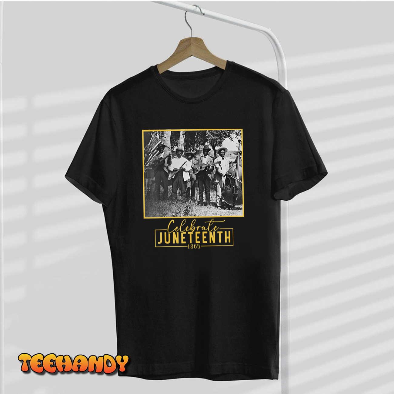 Juneteenth Shirt 1900 Emancipation Day Celebration Band T-Shirt