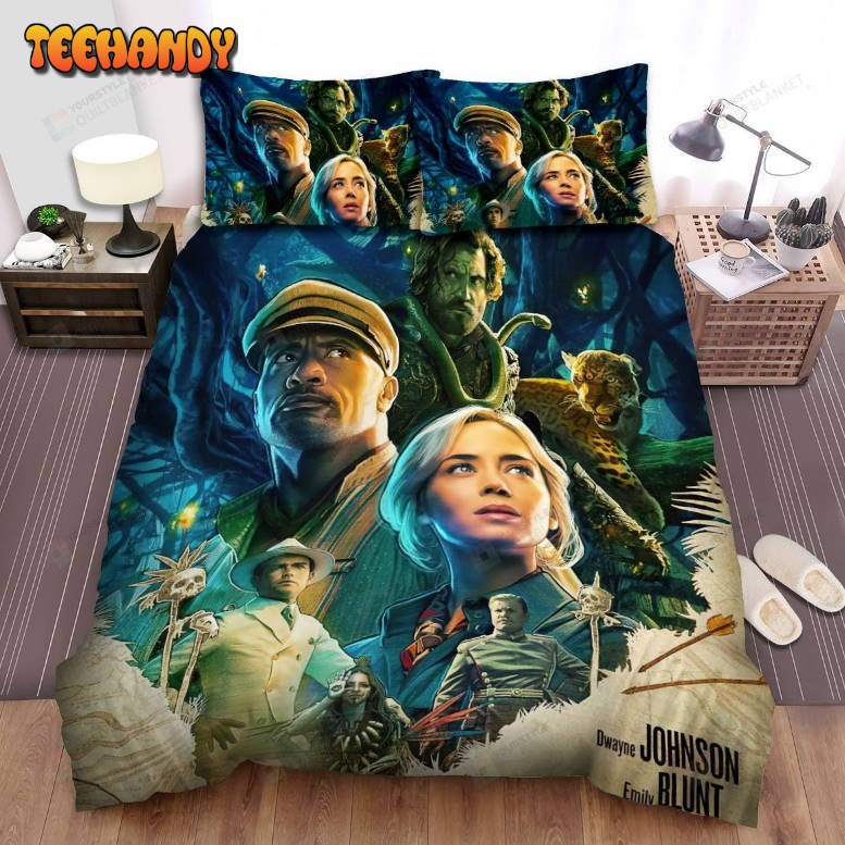 Jungle Cruise Movie Poster 3 Bedding Sets