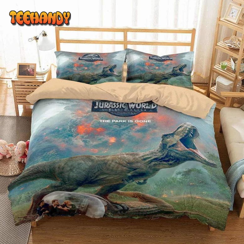 Jurassic World Fallen Kingdom Bedding Set For Fan