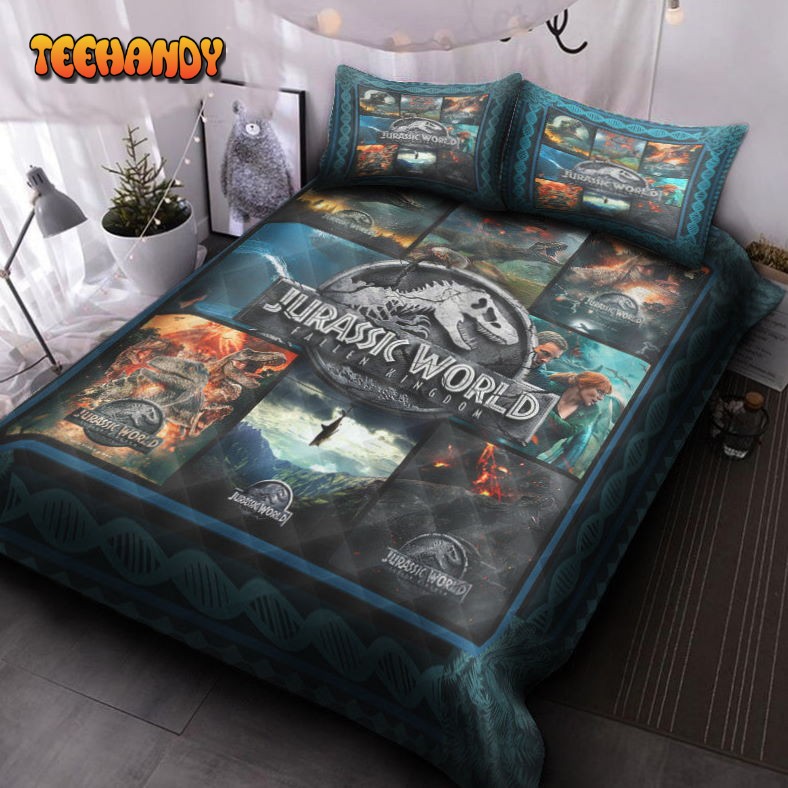 Jurassic World Fallen Kingdom Quilt Bed Set