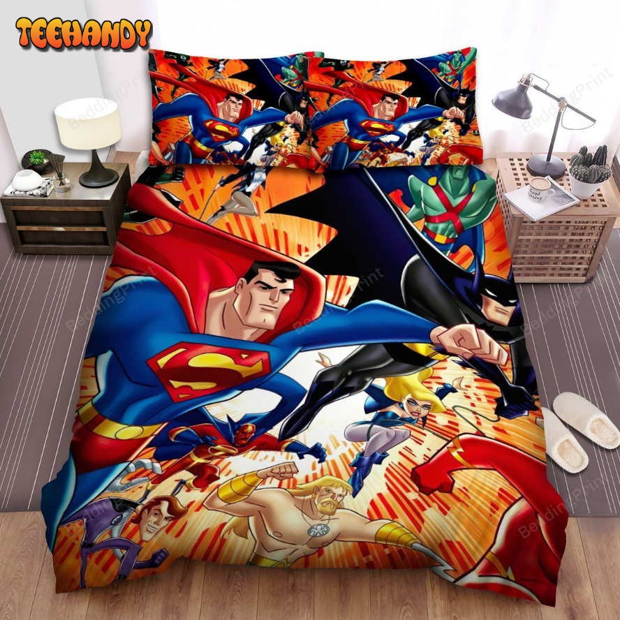 Justice League The Strongest Squad Bedding Set