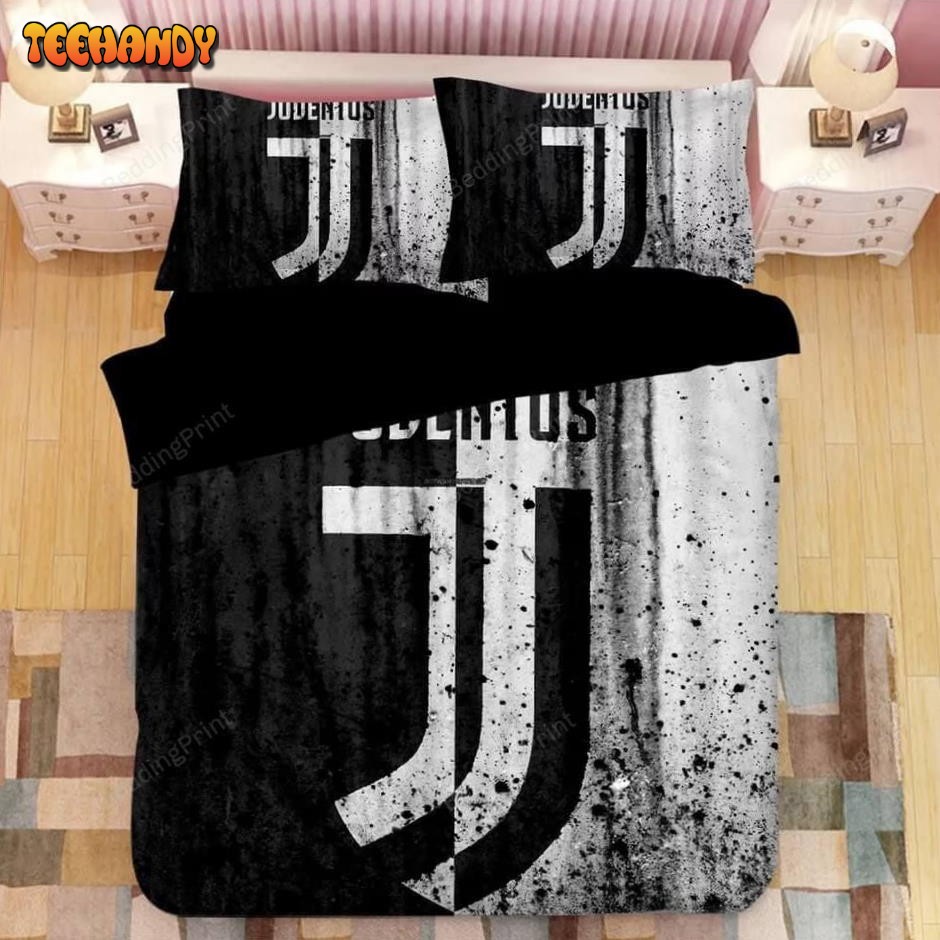 Juventus Soccer Club 3d Logo Bedding Set