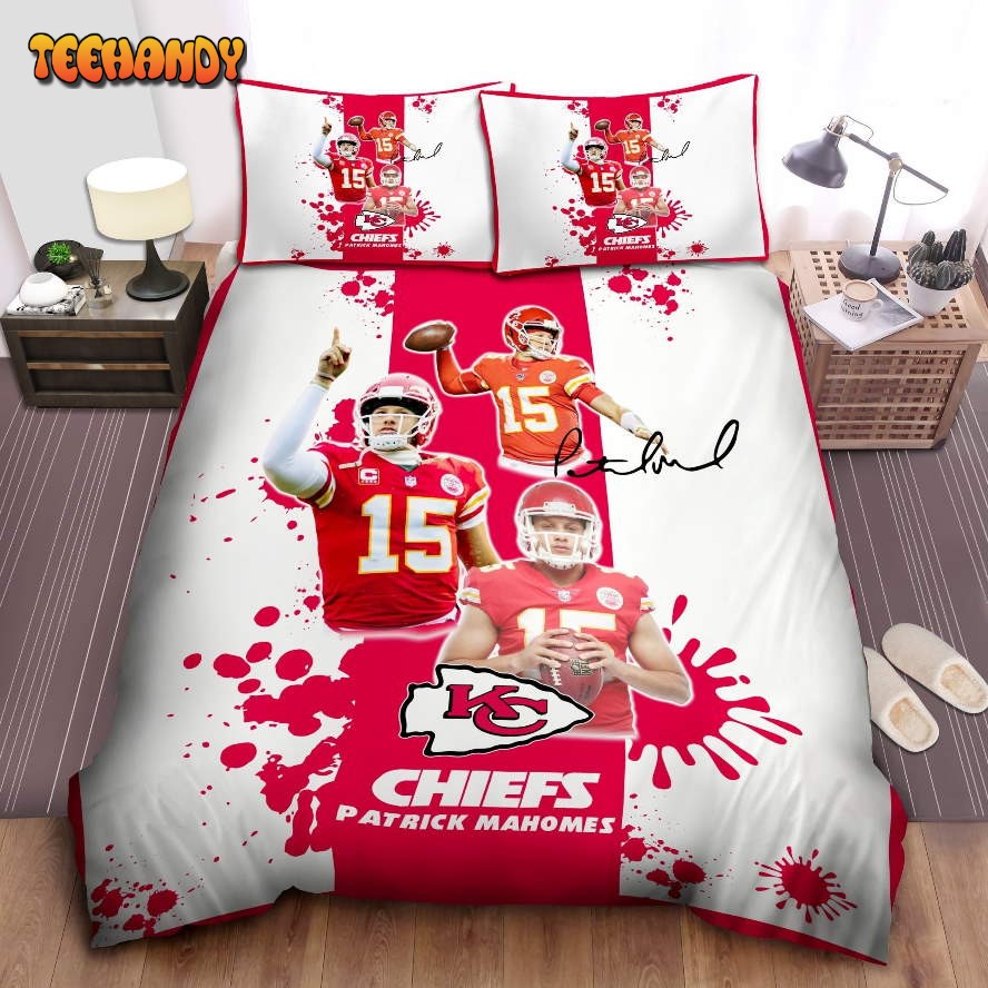 Kansas City Chiefs 3d Duvet Cover Bedding Set