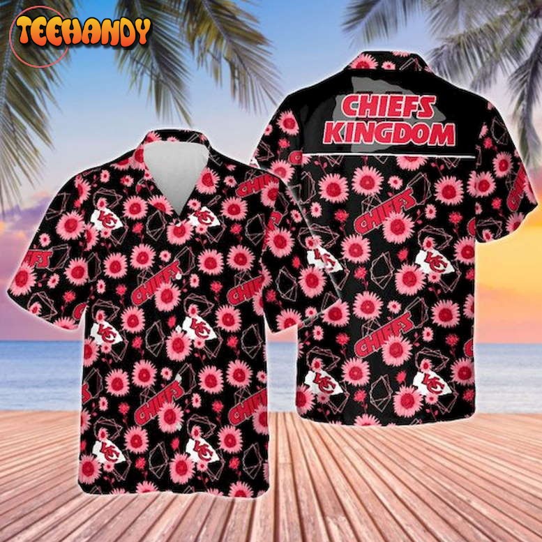 Kansas City Chiefs Sunflowers Hawaiian Shirt